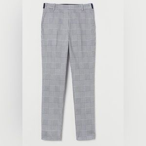 H&M plaid ankle pants, size 6